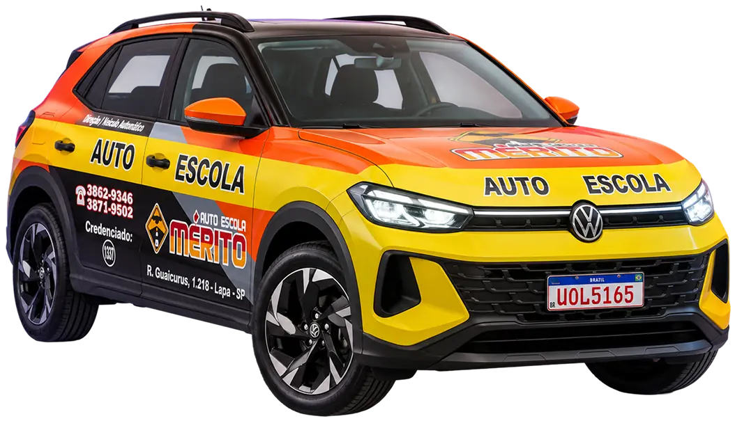 Carro automático Volkswagen Tera da Auto Escola Mérito